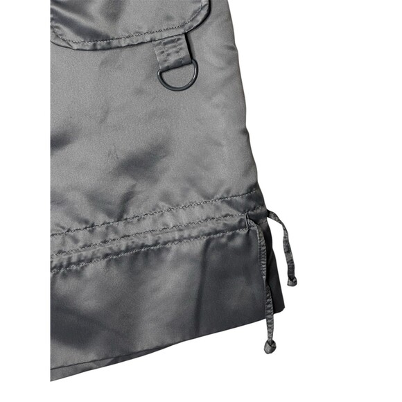 Fila athletic running workout Cargo Straight leg Capri Medium silver grey rare - Picture 6 of 11